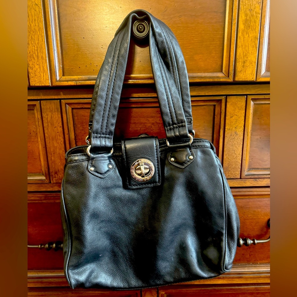 Marc By Marc Jacobs Black Leather Shoulder Bag
